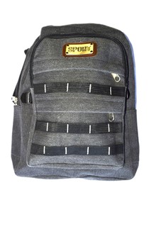 Рюкзак ART-11-3 серый, 18x42x54 см No Brand