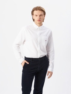 Рубашка мужская Tommy Jeans DM0DM14188YBR белая, размер L