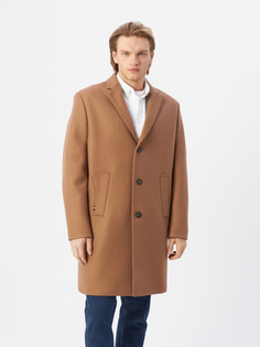 Пальто мужское Tommy Hilfiger MW0MW27706GW8 коричневое, размер XL