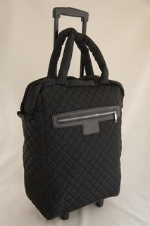 Дорожная сумка унисекс СД черная, 53х35х20 см No Brand