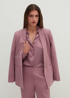 Блуза Stefanel женская, фиолетовая, размер 44, 3546669