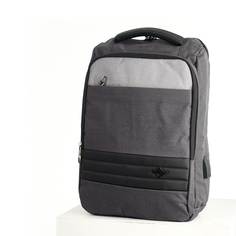 Рюкзак унисекс COMMODO RI2 серый/черный, 45х35х5 см