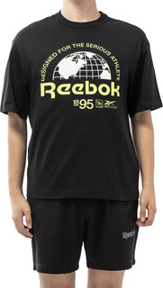 Футболка мужская Reebok 100037035 черная 2XL