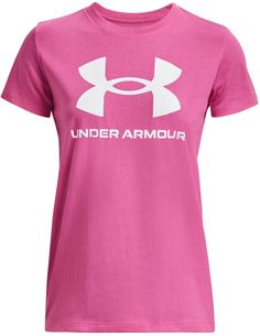 Футболка женская Under Armour 1356305-659 розовая L