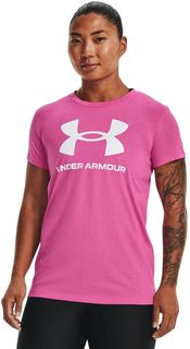 Футболка женская Under Armour 1356305-659 розовая S\M