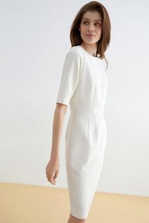 Платье женское Acoola 10200200798 белое 48-50\170