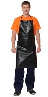 Фартук рабочий унисекс СириуС 55123 черный one size