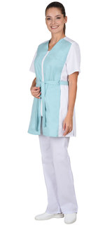Блуза медицинская женская СириуС 118825 зеленая 48/158-164