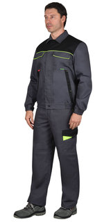 Куртка рабочая мужская СириуС 111485 серая 44/182-188