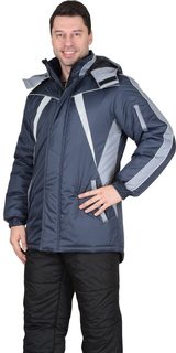 Куртка рабочая мужская СириуС 107297 серая 56/170-176