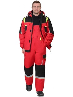 Костюм рабочий мужской СириуС 123453 красный 60/182-188