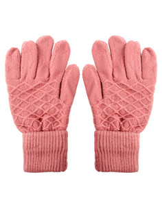 Перчатки женские Pretty Mania ZW-ANG50 розовые, one size