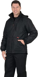 Куртка рабочая мужская СириуС 004141 черная 44/170-176