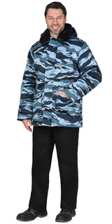 Куртка рабочая мужская СириуС 122287 синяя 44/170-176