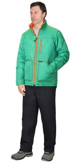 Куртка рабочая мужская СириуС 104043 зеленая 44/182-188