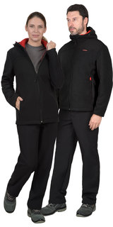 Куртка рабочая мужская СириуС 126023 черная 52/170-176