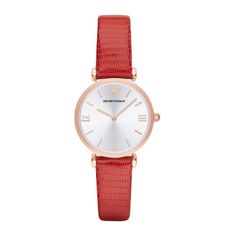 Наручные часы женские Emporio Armani AR1876 красные