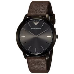 Наручные часы унисекс Emporio Armani AR2483 коричневые