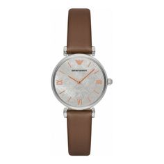Наручные часы женские Emporio Armani AR1988 коричневые