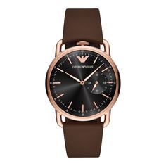 Наручные часы унисекс Emporio Armani AR11373 коричневые