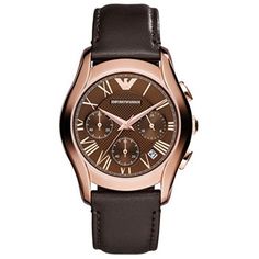 Наручные часы унисекс Emporio Armani AR1707 коричневые