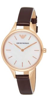 Наручные часы женские Emporio Armani AR11057 коричневые