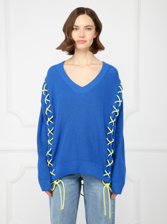 Пуловер женский Eleganzza ZZ-01005 голубой S