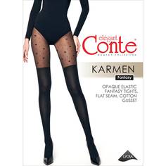 Колготки женские Conte Elegant FANTASY KARMEN черные 4