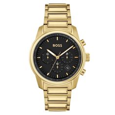 Наручные часы унисекс HUGO BOSS HB1514006 золотистые