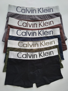 Комплект трусов мужских Calvin Klein CK разноцветных XL, 5 шт.