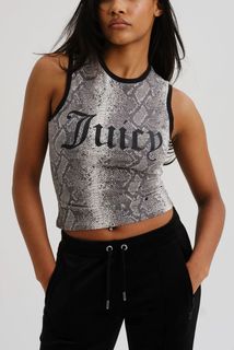 Топ женский Juicy Couture JCWCT123323 бежевый 44 RU