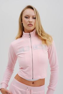 Толстовка женская Juicy Couture JCWAS23301 розовая 42 RU