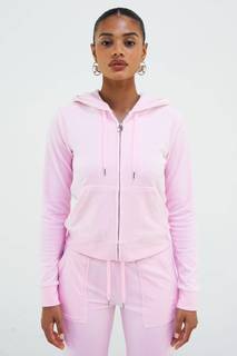 Толстовка женская Juicy Couture JCAP176 розовая 48 RU