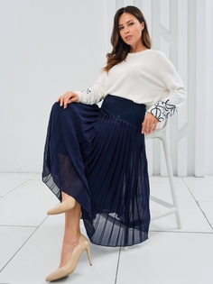 Юбка женская Maxroses 01-00047636 синяя 50 RU