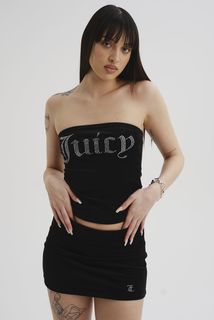 Топ женский Juicy Couture JCCSC222002 черный 46 RU