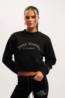 Толстовка женская Juicy Couture JCBAS223801 черная 42 RU