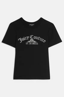 Футболка женская Juicy Couture JCBCT223811 черная 46 RU