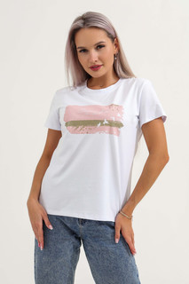 Футболка женская София37 5852 белая 50 RU