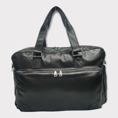 Дорожная сумка унисекс PouchMan 6619 черная, 48,5x32,5x20,5 см