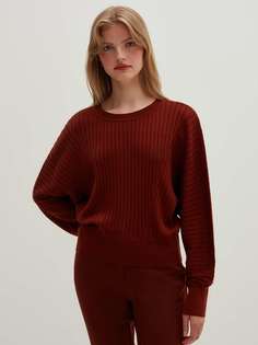 Пуловер Stefanel женский, бордовый, размер L, 3548138