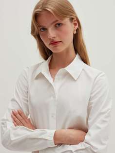 Блуза Stefanel женская, молочная, размер 48, 3547658