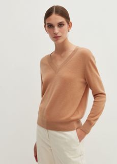 Пуловер Stefanel женский, коричневый, размер S, 3547774