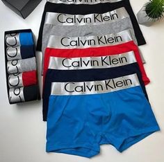 Комплект трусов мужских Calvin Klein CK-2 в ассортименте ХXL, 5 шт.