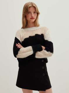 Пуловер Stefanel женский, бежевый, размер L, 3547965