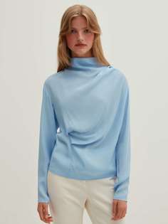 Блуза Stefanel женская, голубая, размер 44, 3547604