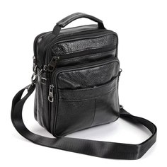 Сумка мужская 8201 черная No Brand