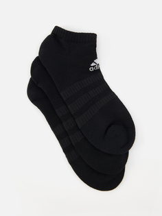 Носки Adidas для мужчин, размер 40-42, чёрный-095A, DZ9385, 3 пары