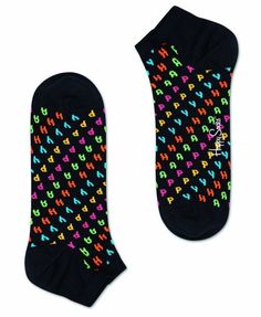 Носки унисекс Happy socks HAP05 черные 25