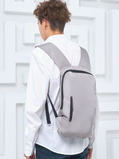 Рюкзак мужской UrbanStorm CH5 серый, 43х31х10 см