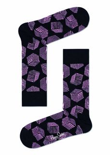 Носки унисекс Happy socks BOX01 черные 29